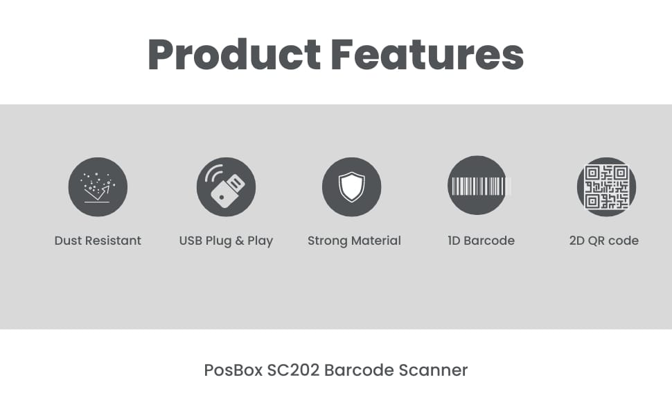 Description 1D/2D/QR Code Plug and Play 2.4GHz Wirelss Barcode Scanner for Fast & High Speed Scanning