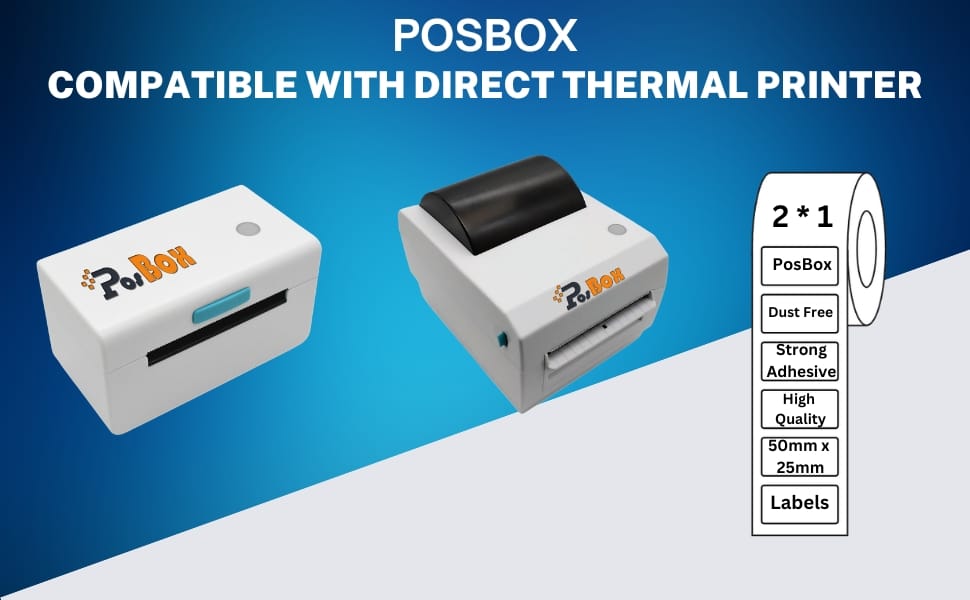 Description Thermal labels 2 inch x 1 Inch (1000 labels) Set of 3