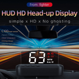 BCSMMCAR OBD2 HUD Head Up Display - 5.5" Car Speedometer Projector, Universal Fit