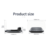 C3 HUD Car Navigation OBD2 GPS Dual system head up display