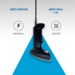 1D Barcode USB Scanner Handheld Wired (Gun Type) with Fast Scanning CCD Technology
