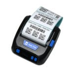 3 inch Portable Label + Receipt thermal printer with 2600mah Battery with LCD Display