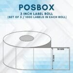 Description Thermal labels 3 inch x 2 Inch (1000 labels) Set of 5"