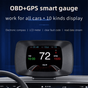 P13 Multifuction OBD2 Smart Meter, OBD+GPS Dual System, More Stable, Smooth, Richer, and Powerful Data Display