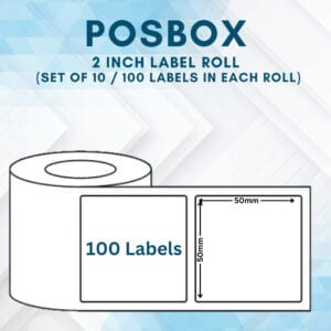 Thermal labels 2 inch x 2 Inch (100 labels) Set of 10