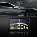 5.5″ HD Car HUD Heads Up Display Speed Warning Fuel Consumption OBD2 OBDII EUOBD for Safety Fresh Driving