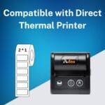 Thermal labels 2 inch x 1 Inch (250 labels) Set of 10
