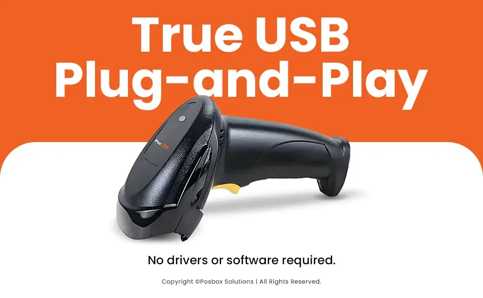 1D/2D/QR Code Barcode Scanner