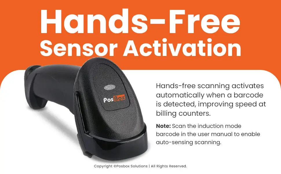 1D/2D/QR Code Barcode Scanner