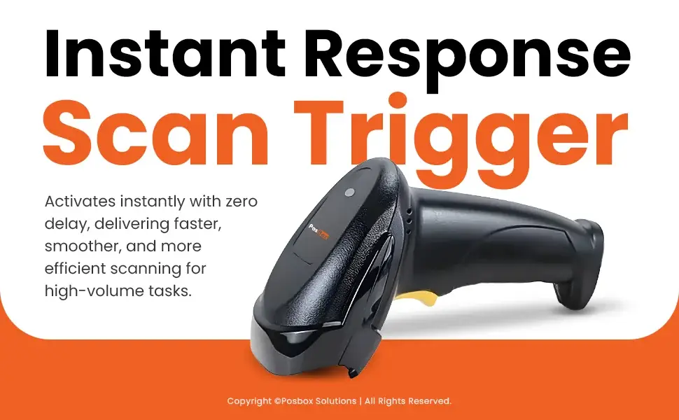 1D/2D/QR Code Barcode Scanner
