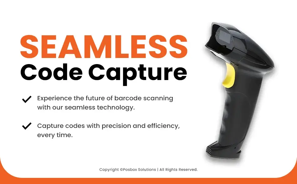 1D/2D/QR Code Barcode Scanner